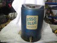 Vintage Esso Blue  Paraffin Can 