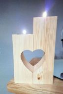 Heart Shaped T-Light / Candle Holder