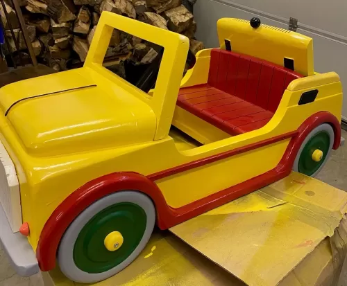 Rockin' Rides Noddy Cruiser Wooden Car 